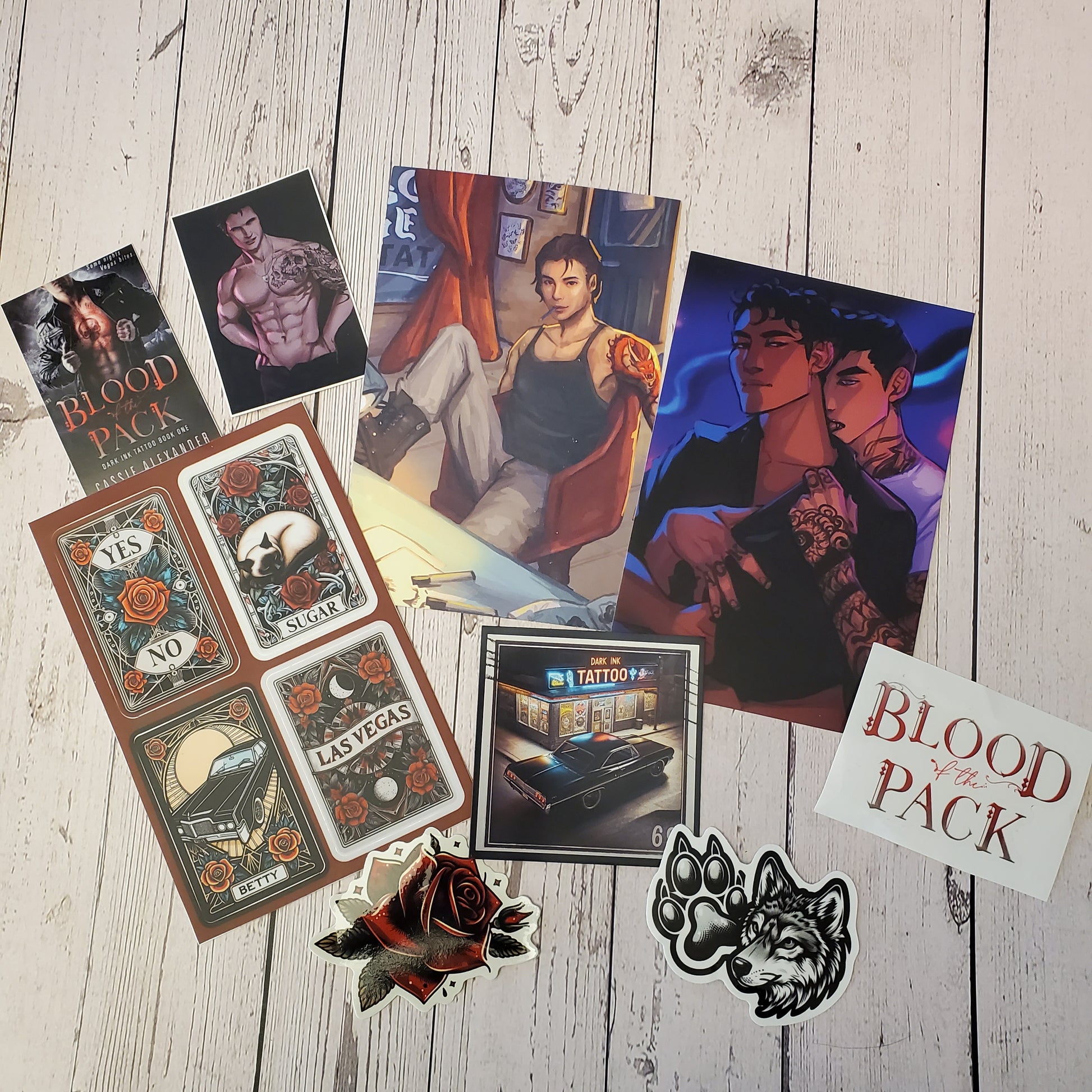 Dark Ink Tattoo Paperback Bundle (Signed)