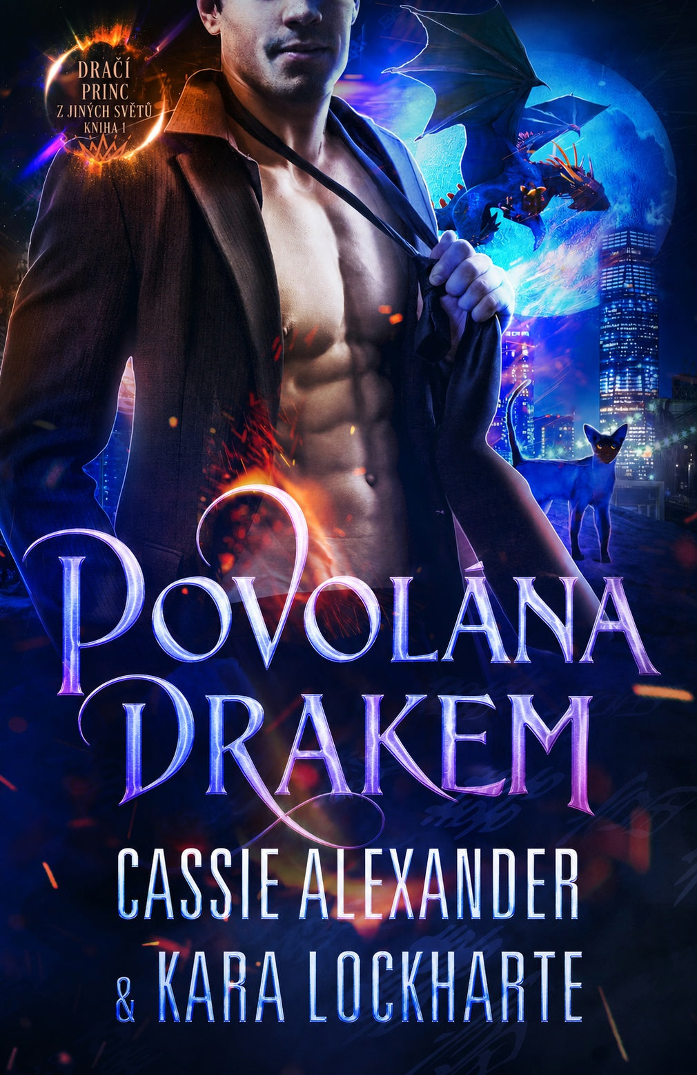 Povolána drakem Czech ebook cover