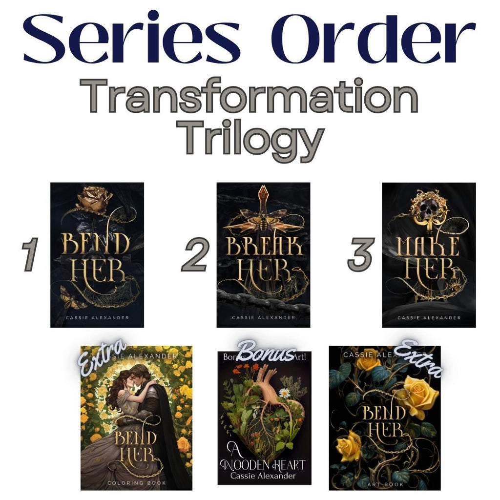 Transformation Trilogy Hardback Bundle (Signed)