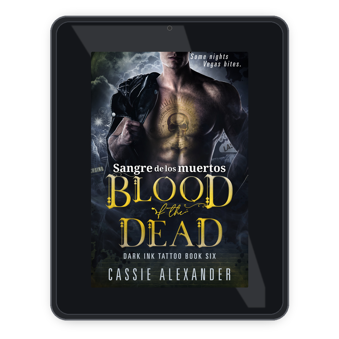 Sangre de los muertos Spanish ebook mockup