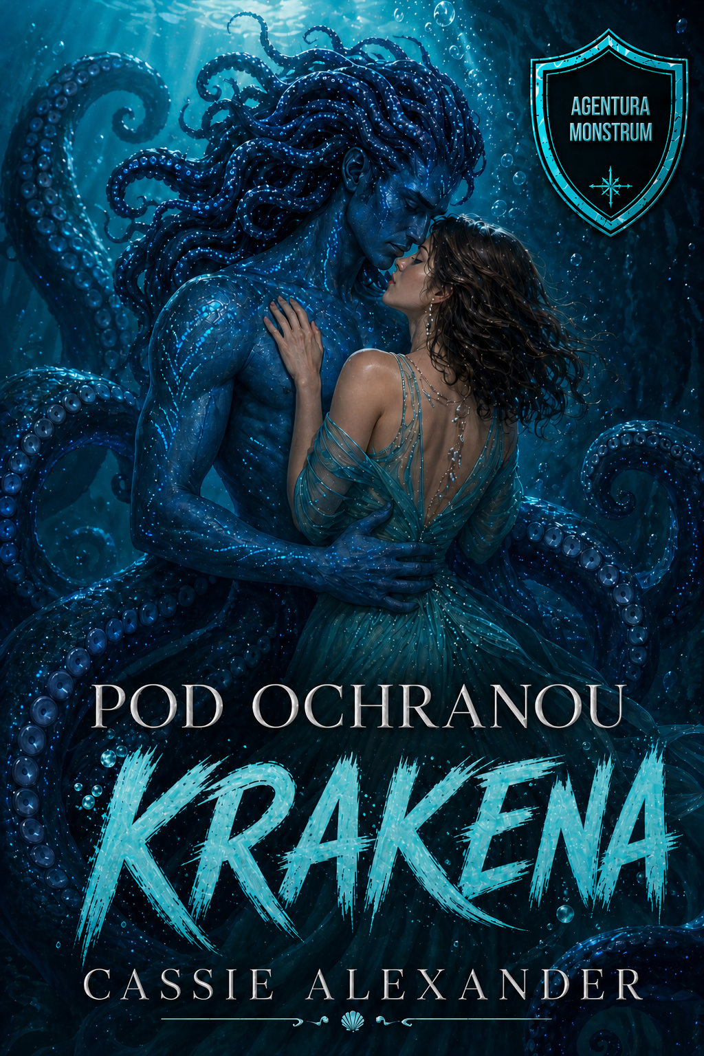 Pod ochranou krakena Czech ebook cover by Cassie Alexander