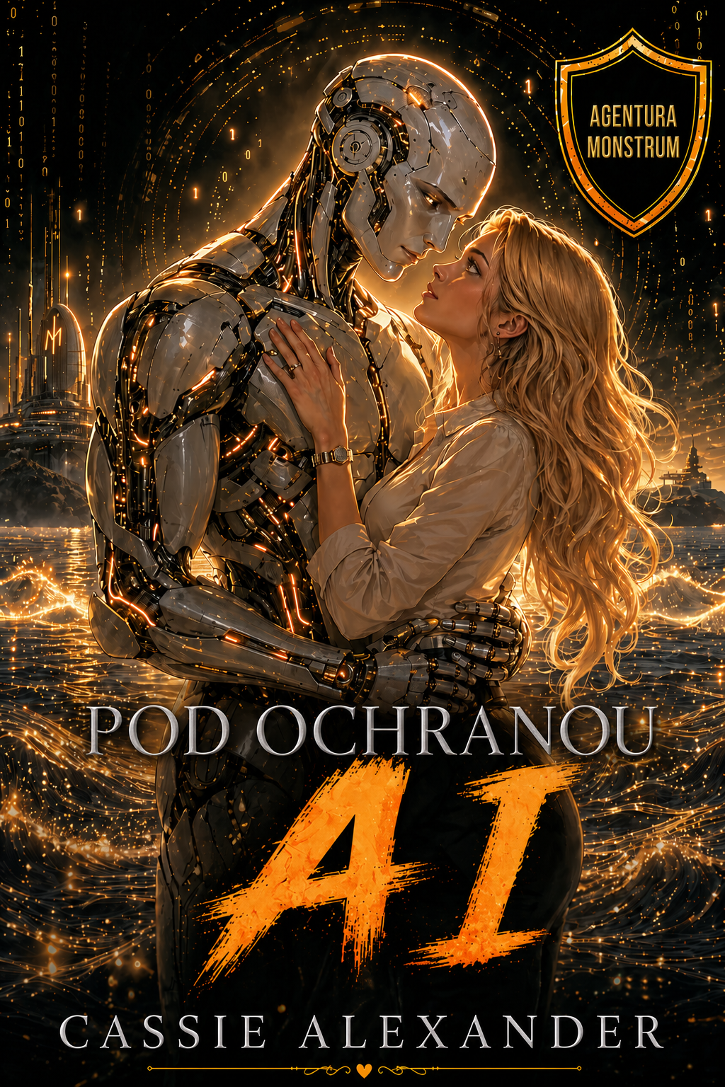 Pod ochranou AI Czech ebook cover by Cassie Alexander